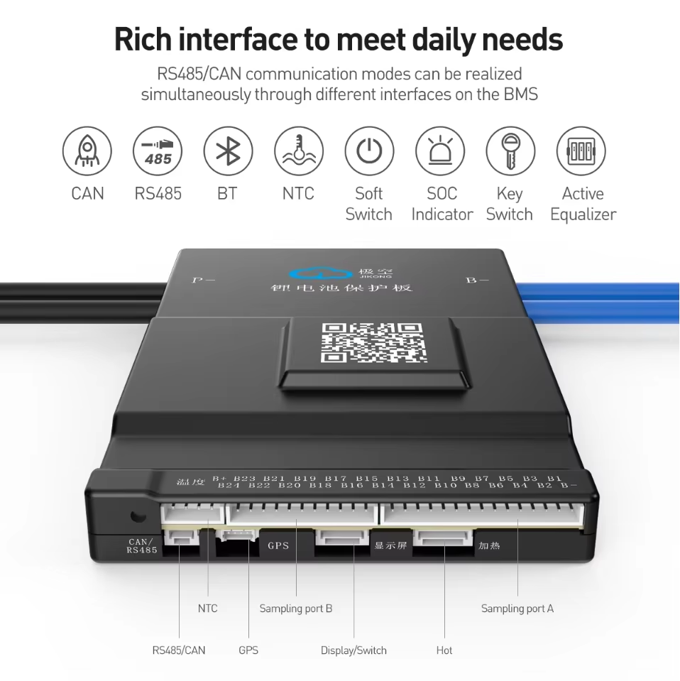 JK BMS アクティブバランス 150A 1A JK-B1 - Smart Bms 20S 72V 150A Bluetooth のレビューと価格