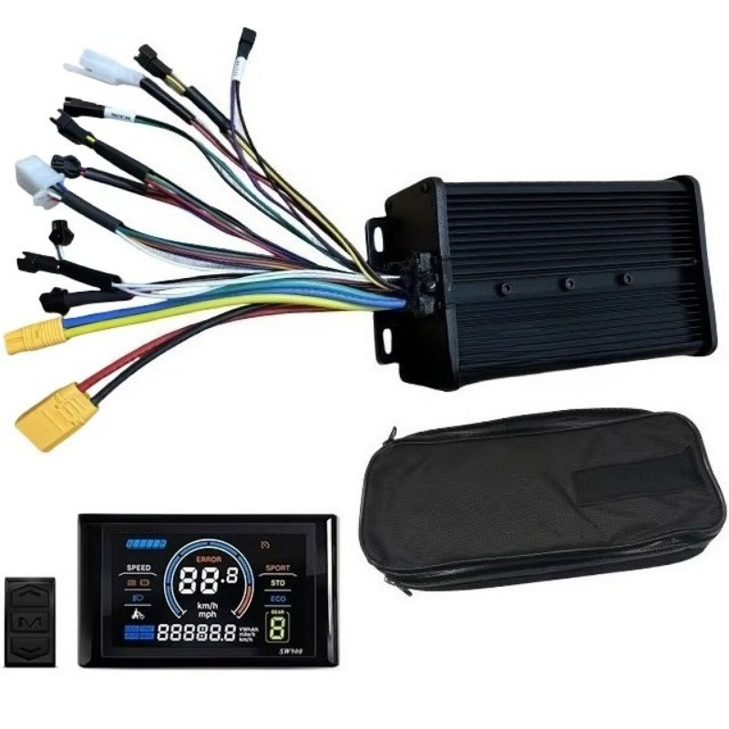 より安価な48V/72V 45A正弦波デュアルモード電動自転 - 72V 45A Dual Controller のレビューと価格