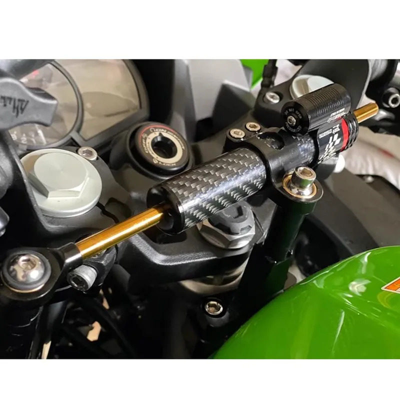 カワサキ500 2024用 - バイク用ブラケット Ninj - Steering Damper Stabilizer Kit Cnc のレビューと価格