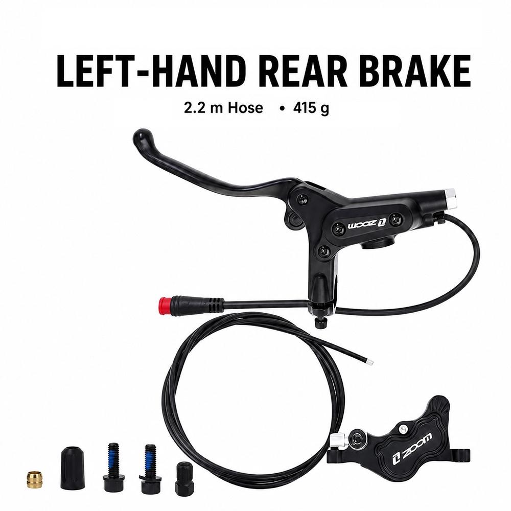 ZOOM HB-890E 4ピストン式油圧ディスクブレーキセ - Zoom Hydraulic Brake 4 Piston E-Scooter のレビューと価格