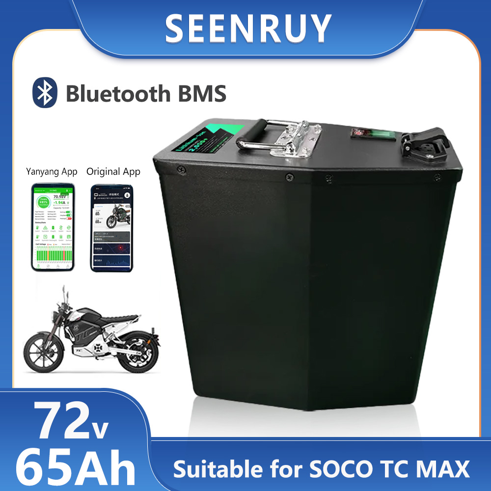 Seenruy Super SOCO バッテリー 72V 6 - 72V 30Ah Lifepo4 Battery Pack のレビューと価格
