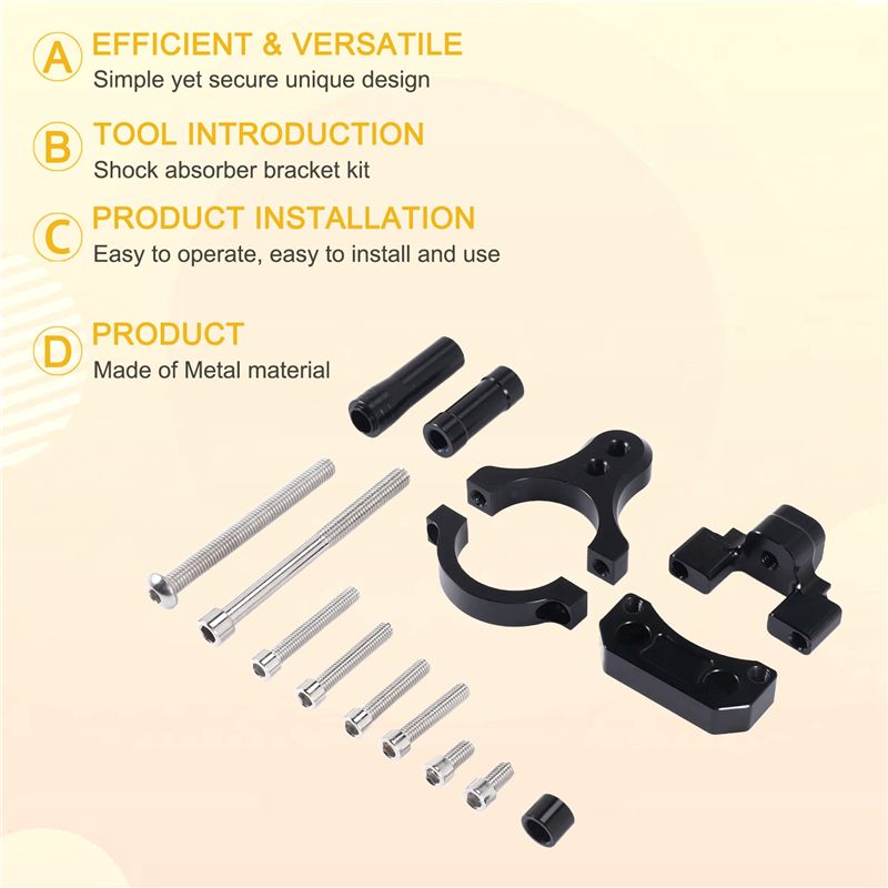 DHBH CNC製 バイク用ダンパー、ステアリング安定化ダン - Steering Damper Stabilizer Kit Cnc のレビューと価格