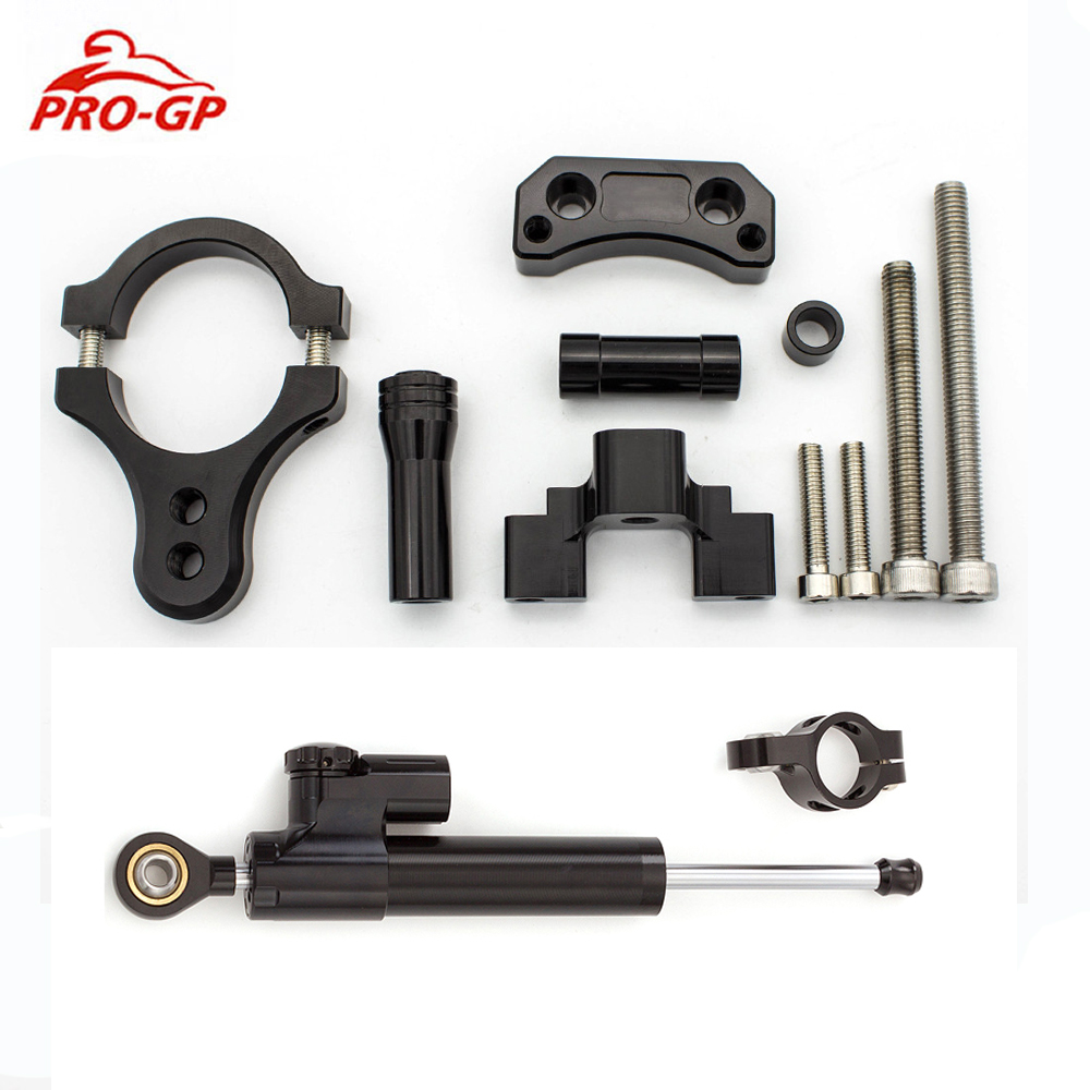 CNC アルミオートバイステアリングダンパーヤマハ YZF  - Steering Damper Stabilizer Kit Cnc のレビューと価格