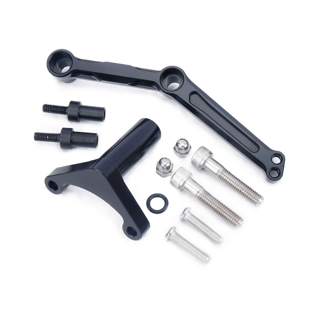 オートバイアクセサリー CNC ダンパーブラケット Duca - Steering Damper Stabilizer Kit Cnc のレビューと価格